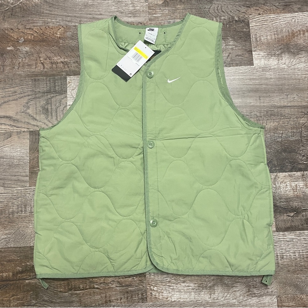 Green Therma-Fit Nike Vest